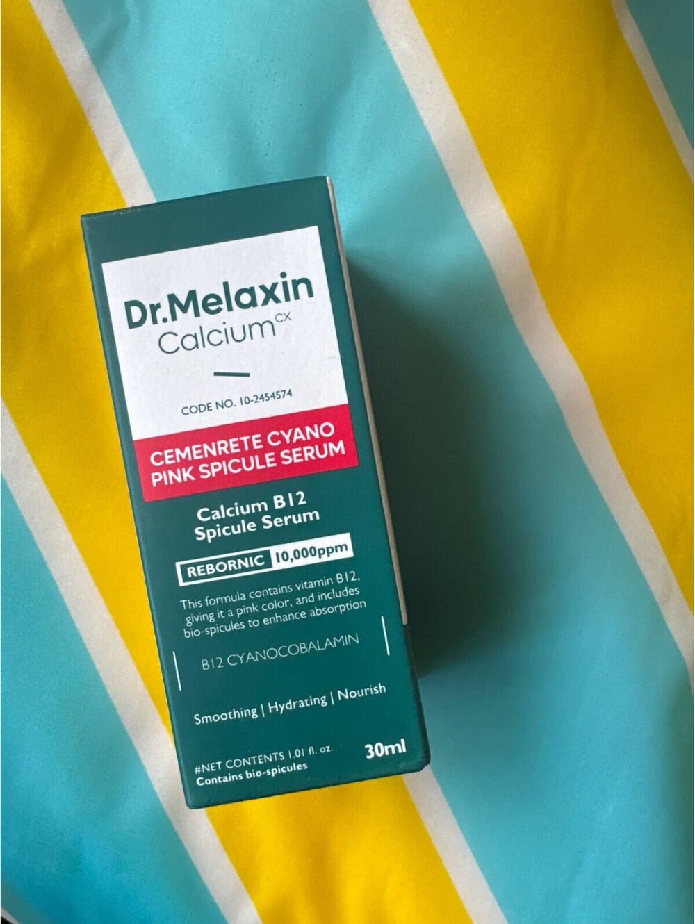 Dr Melaxin Calcium CX Pink Spicule Serum 30ml New K-Beauty Exp 2029